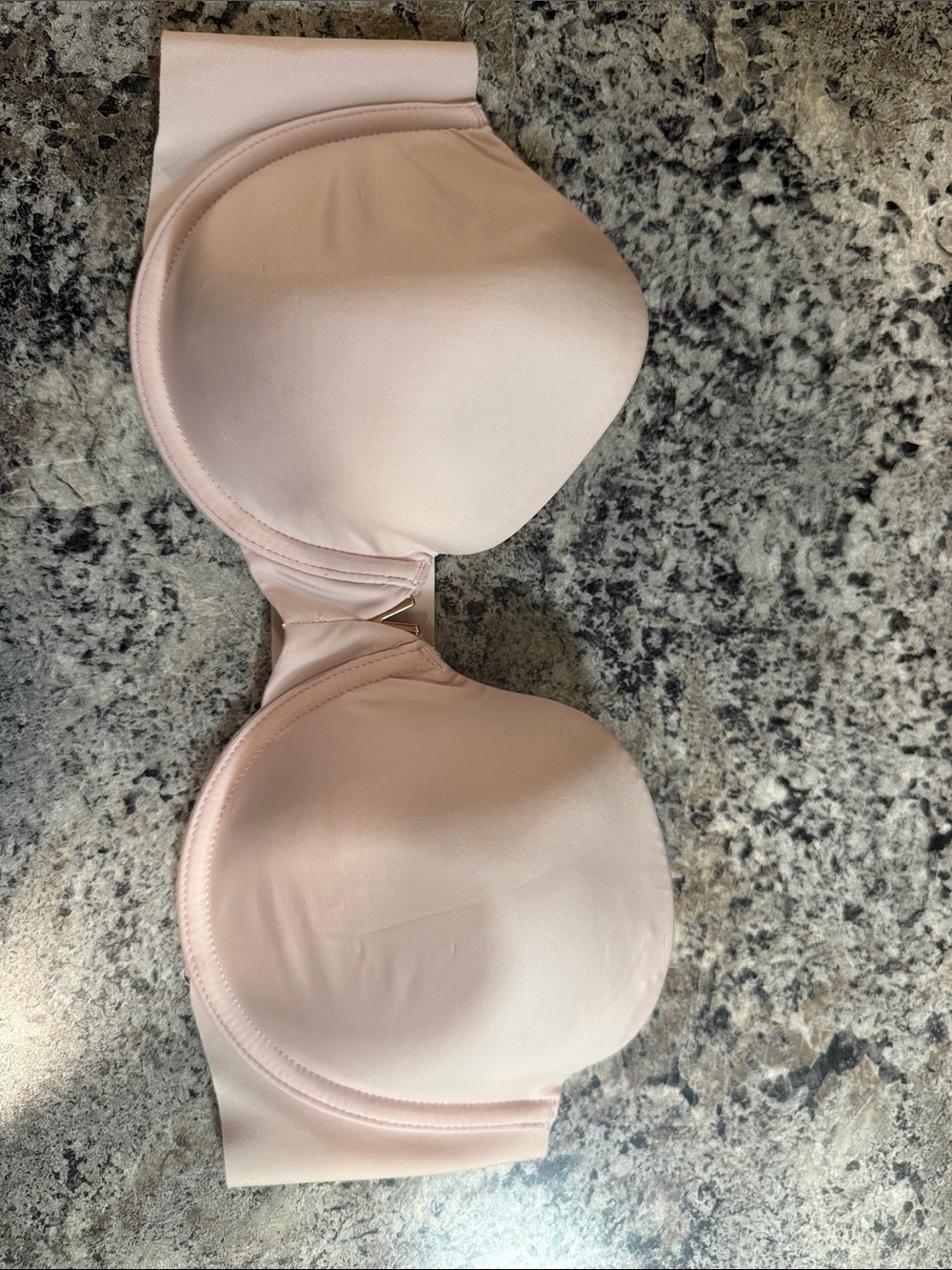 Victoria's Secret Light Pink Strapless T-Shirt Bra